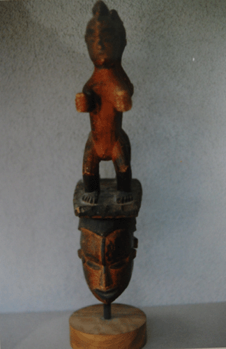 African Sculpture, Authentic Idoma From Nigeria. Early 20th Cent