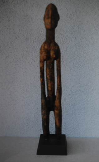 African Sculpture, Authentic Dogon Statue From Mali. Early 20th