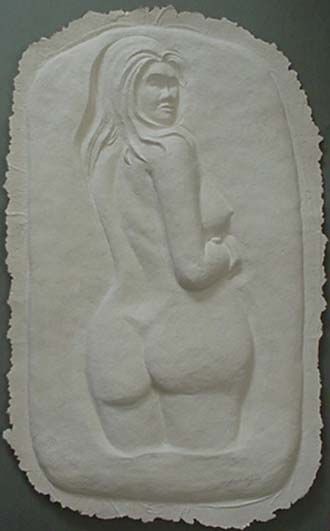 Bill Anderson, Cast Paper,  "Looking Back", Created in 1983, Siz