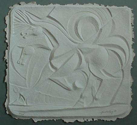 Bill Anderson, Cast Paper,  "Motion with Angels and Curves" ,  1