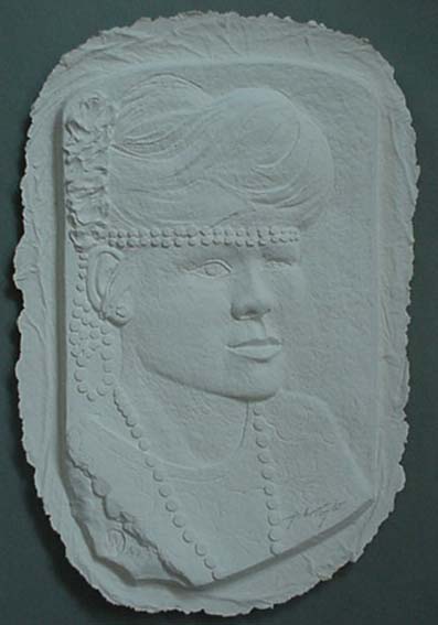 Bill Anderson, Cast Paper,  "Kerri" ,  Created in 1984,  Size  1