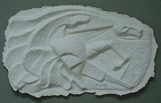 Bill Anderson, Cast Paper,  "Curved Movement" ,  Created in 1985