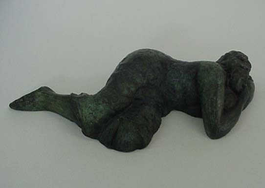 Bill Anderson,  Bronze,  "Ausma" ,  Created in 1978,  Size  14"L