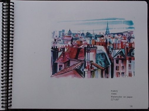 Book of "A Variety of Bill Andersons work, drawings, paintings a