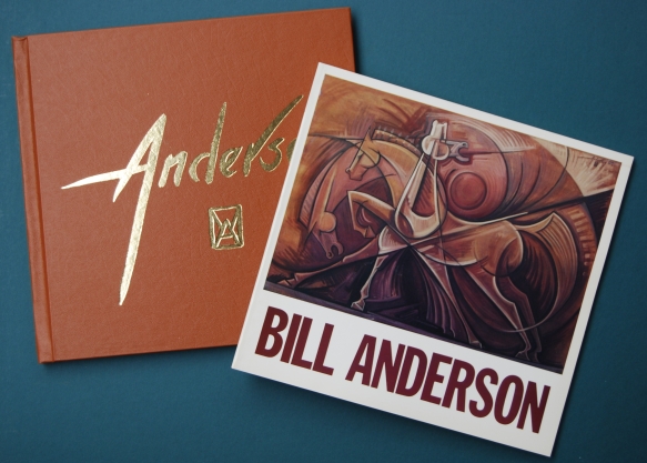 Book of "Bill Anersons work published in 1984, 115 pages, Signed