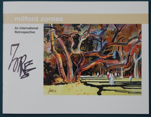 Book of "Milford Zornes an International Retrospective", 35 page