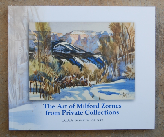 Book "The Art of Milford Zornes from Private Collections", 92 Pa