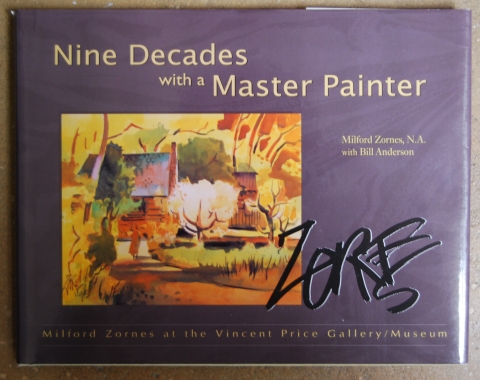 Book "Nine Decades with a Master Painter", Milford Zornes at Vin