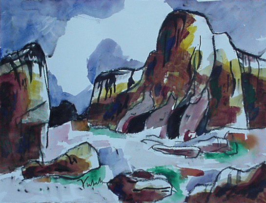 Henry Fukuhara, Alabama Hills, Lone Pine, California, 18" x 24",