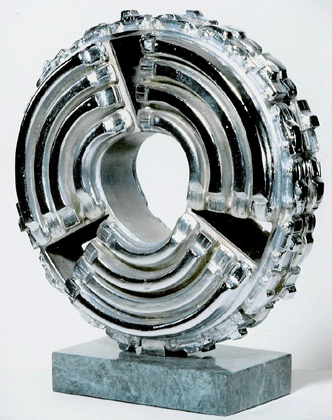 Howard Hitchcock, Bronze,  "Tournabout" ,  13 7/8 " x   12 5/8"