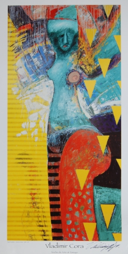 Poster - Vladimir Cora 15" x 28" Signed by Vladimir Cora