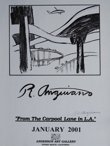 Poster - 2001 Anderson Art Gallery, 17.5" x 23", Signed by Raul