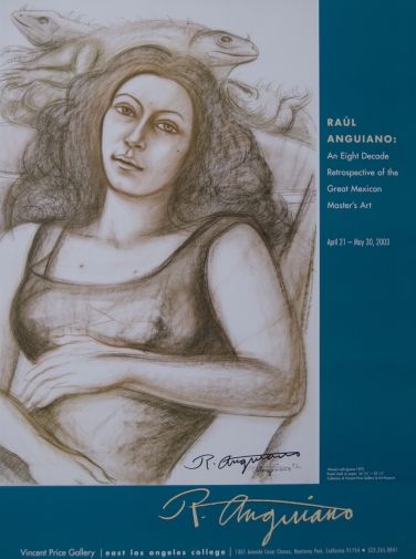 Poster - 2003 Vincent Price Gallery, 18" x 24", Signed by Raul A